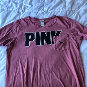 Short Sleeve Pink PINK shirt